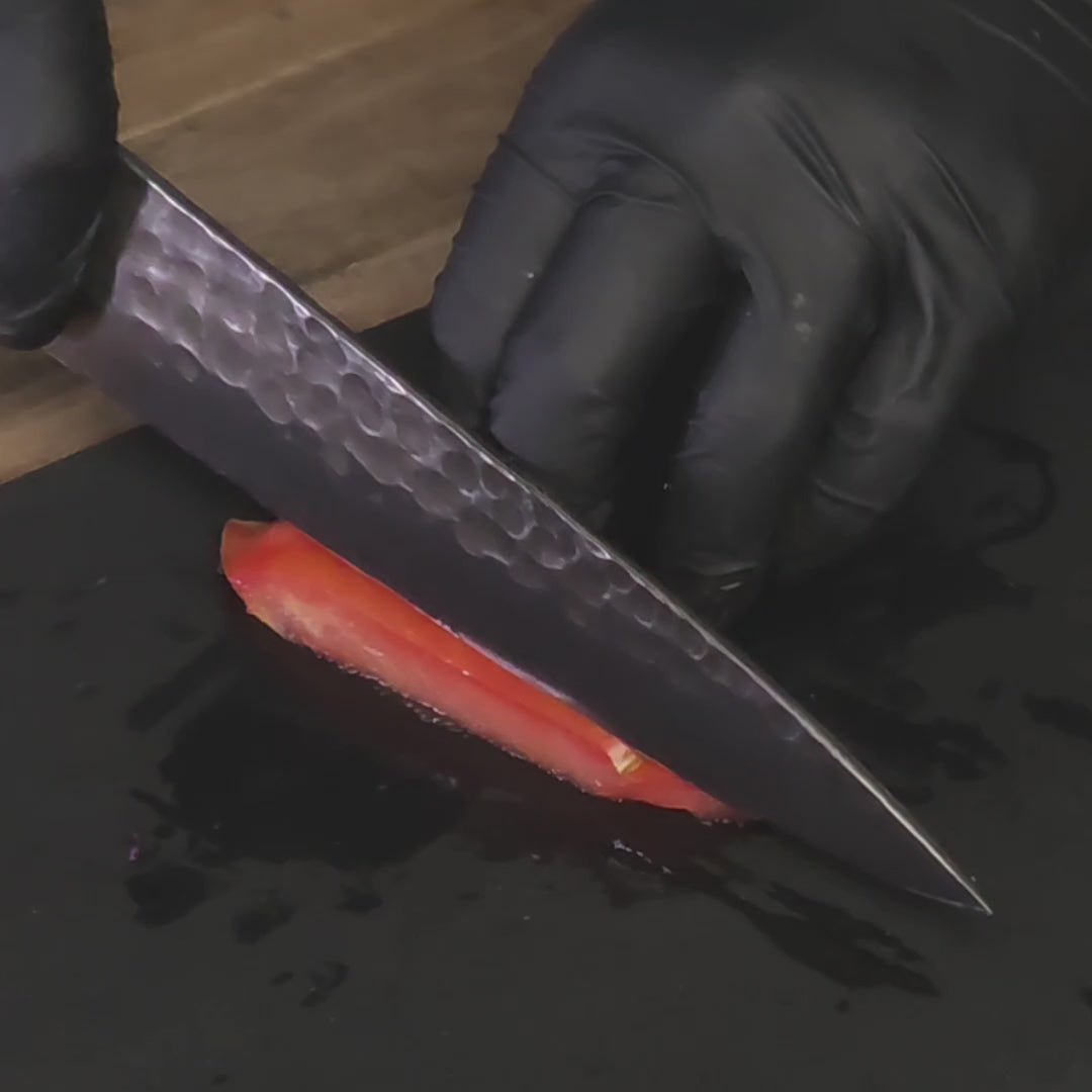 Perseus chef knife rocking