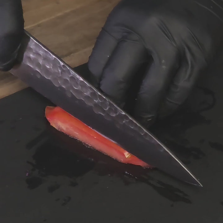 Perseus chef knife rocking