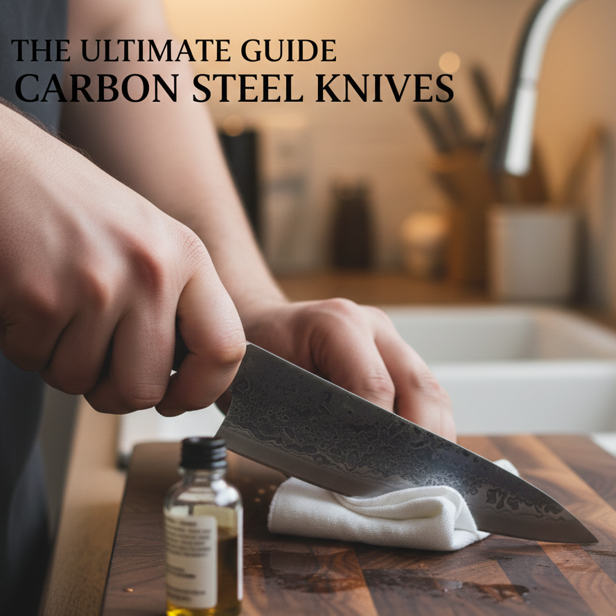 The Ultimate Edge: Why Carbon Steel Knives are the Secret to Effortless Prep