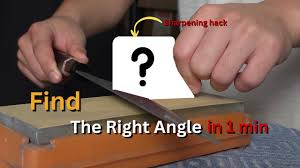 How to Find the Right Sharpening Angle for a Razor-Sharp Edge Every Time HEPHAIS