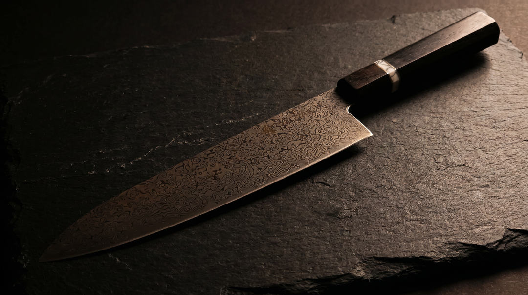 Kitchen knife rust prevention and patina building