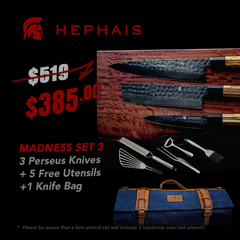 Black Friday Knife Night Madness | Perseus Knife Set & Bonus Gifts