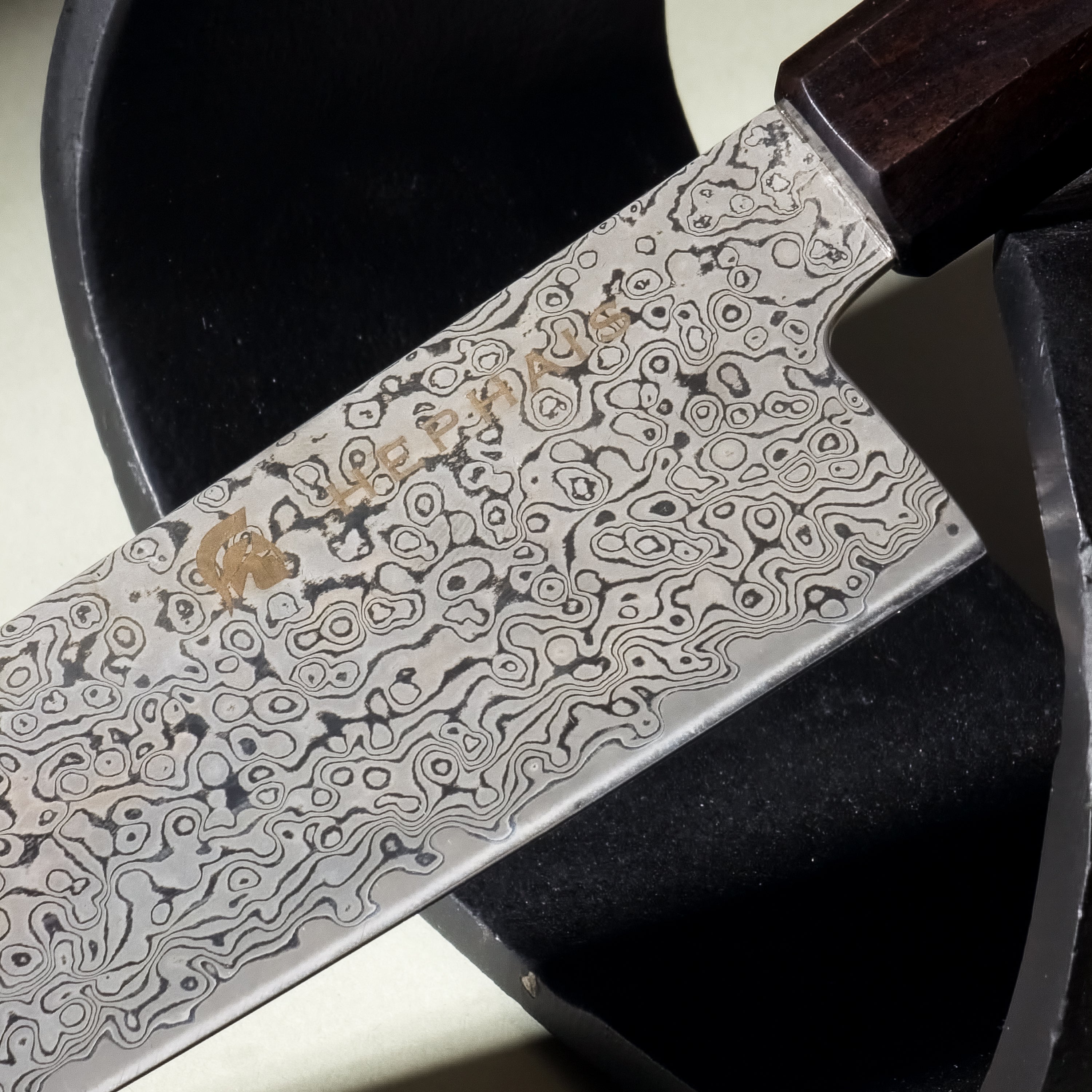 Knox damascus chef knife