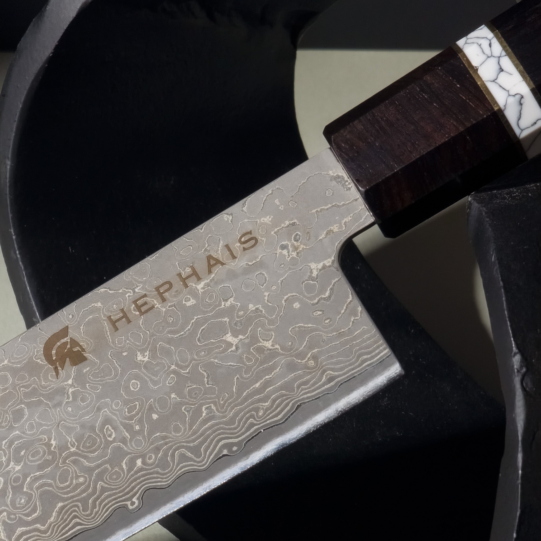 Knox damascus kiritsuke