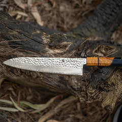 Kitchen Knives - Aurora Damascus Steel Chef Knife 220mm - HEPHAIS