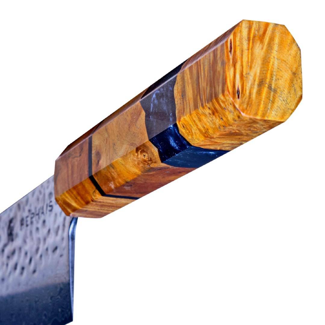 Kitchen Knives - Aurora Damascus Steel Chef Knife 220mm - HEPHAIS