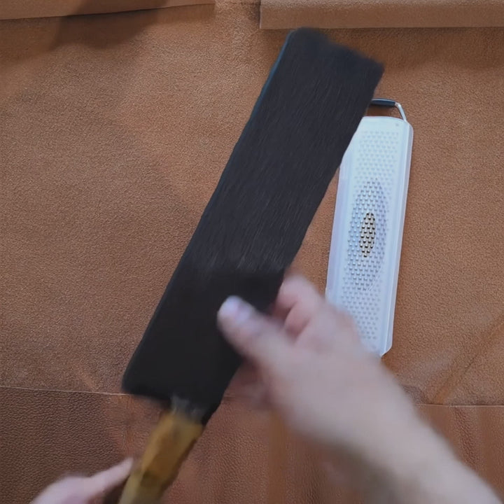 Premium Leather Knife Roll Bag